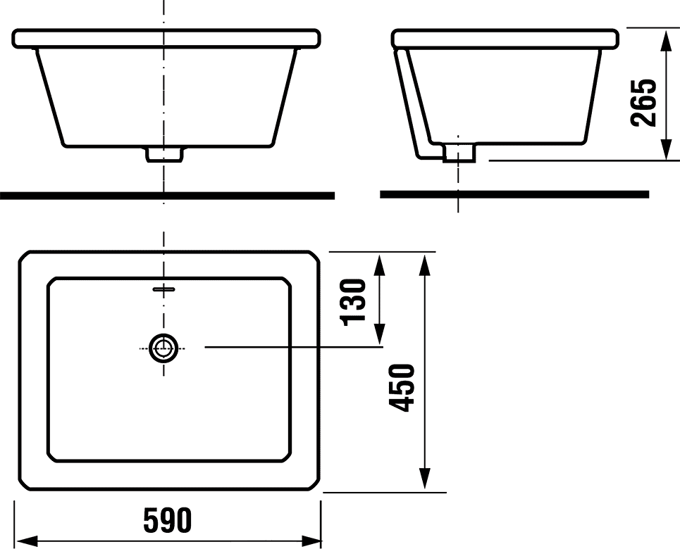 Jika Doris 8.5102.9.000.000.1 Кухонная мойка 590x540