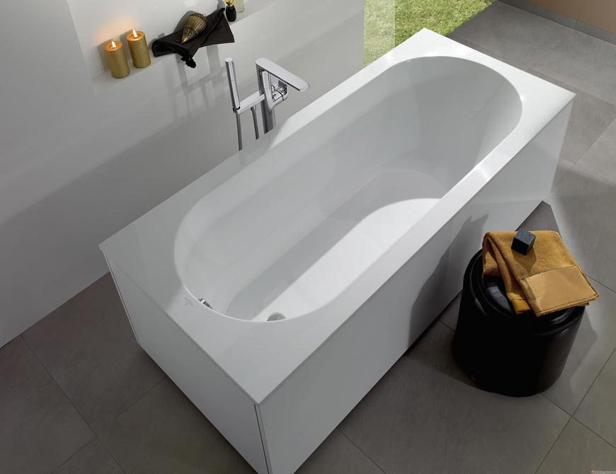 Villeroy&Boch Oberon BQ170OBE2V-01 Ванна 1700x750 Quaryl®