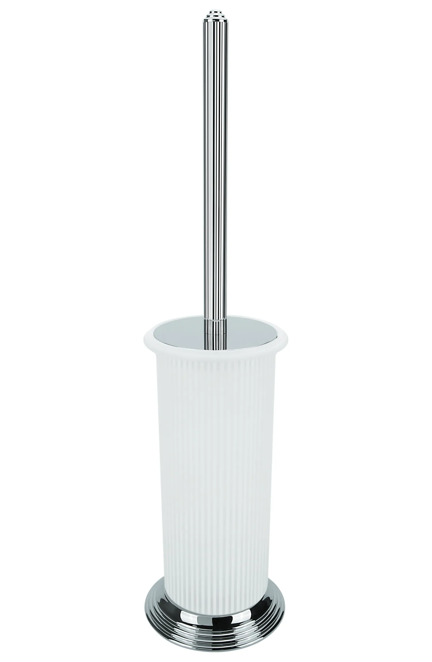 Colombo Hermitage B3306 Ёршик для унитаза напольный (хром)