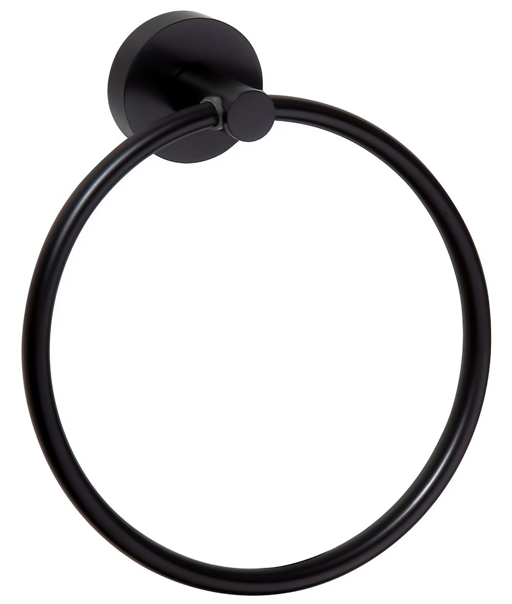 Bemeta Dark 104104060 Полотенцедержатель-кольцо (чёрный)