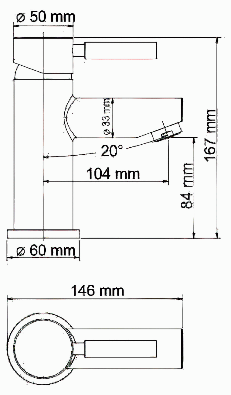 WasserKraft Main 4103Thermo Термосмеситель для раковины