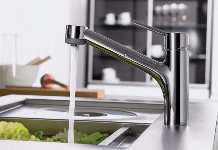 Hansgrohe Talis S 32841 000  Смеситель кухонный с душем