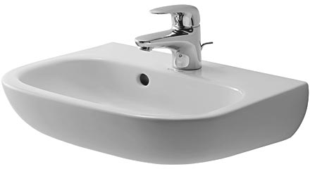 Duravit D-CODE 070545 Мини-раковина 450х340