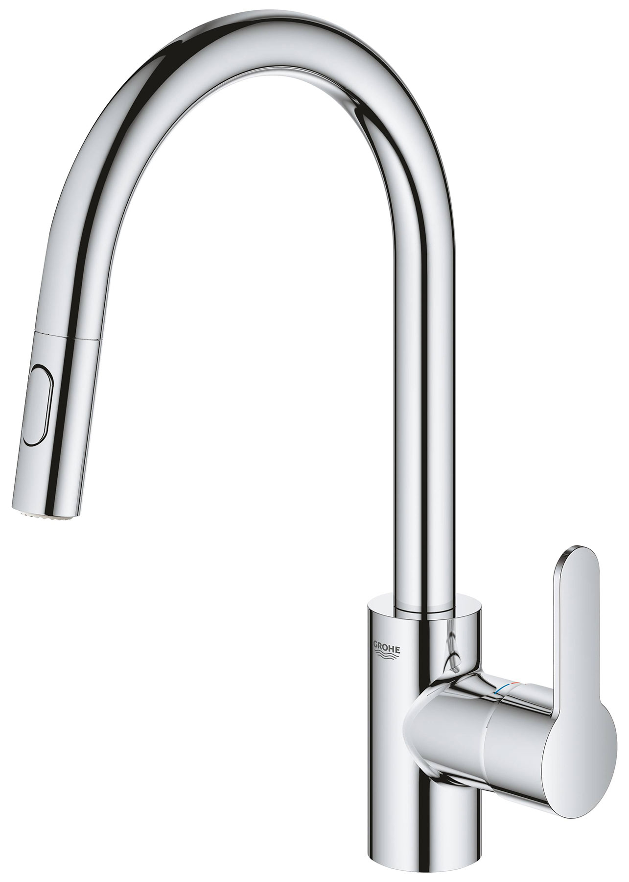 Grohe Eurostyle Cosmopolitan 31482 003 Смеситель кухонный с выдвижным изливом