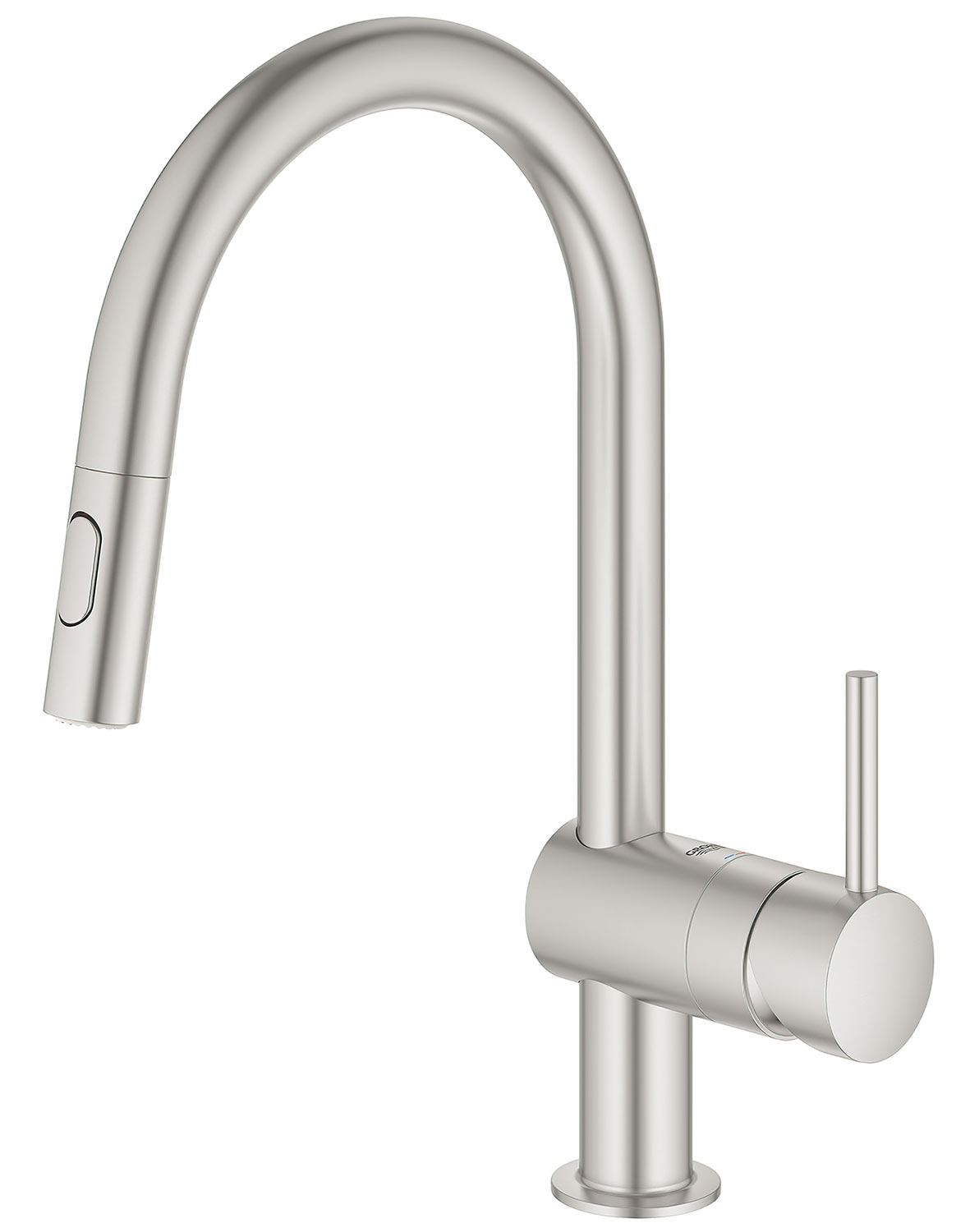 Grohe Minta 32321 DC2 Смеситель кухонный с выдвижным изливом (суперсталь)