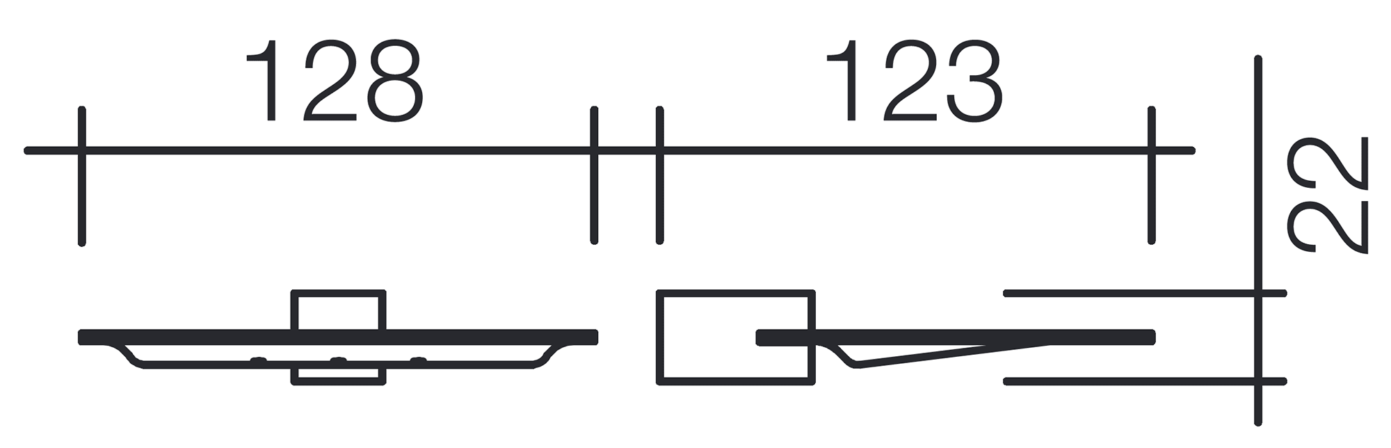 Schein Rembrandt 062G Мыльница настенная (металл)