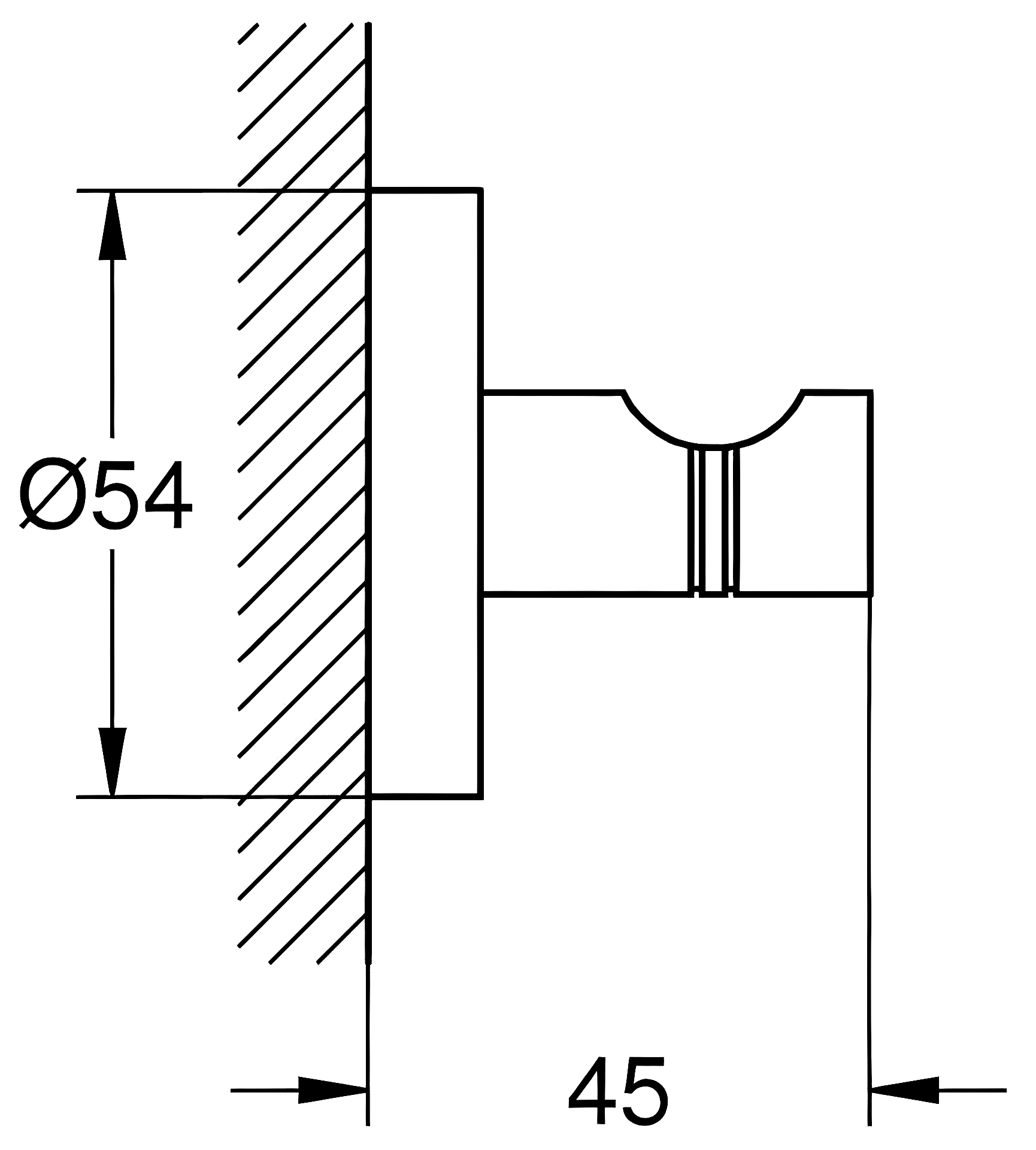 Grohe Essentials 40364 001 Крючок