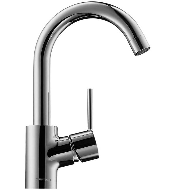 Hansgrohe Talis S 32070 000  Смеситель для раковины высокий с донным клапаном