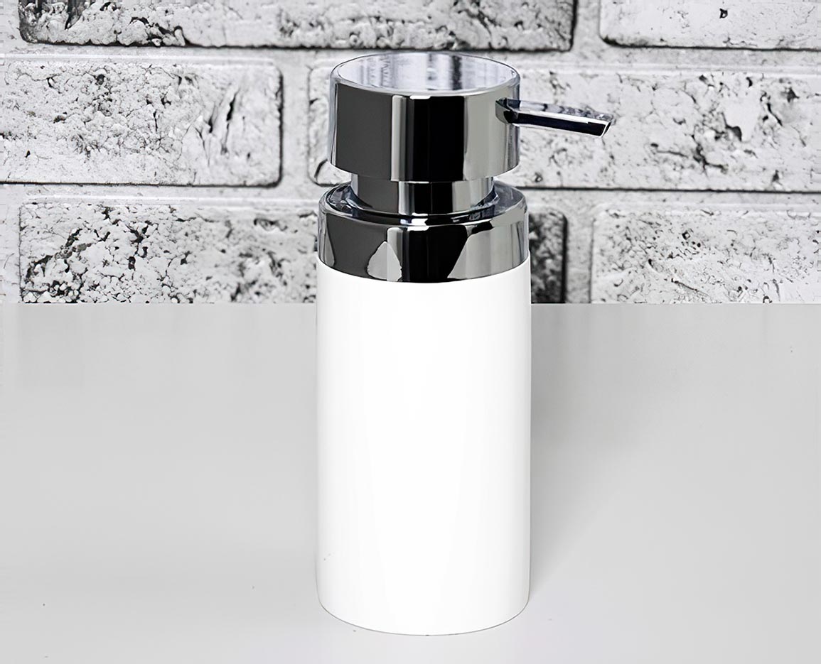 WasserKraft Berkel K-4999 Диспенсер для жидкого мыла настольный (белый)