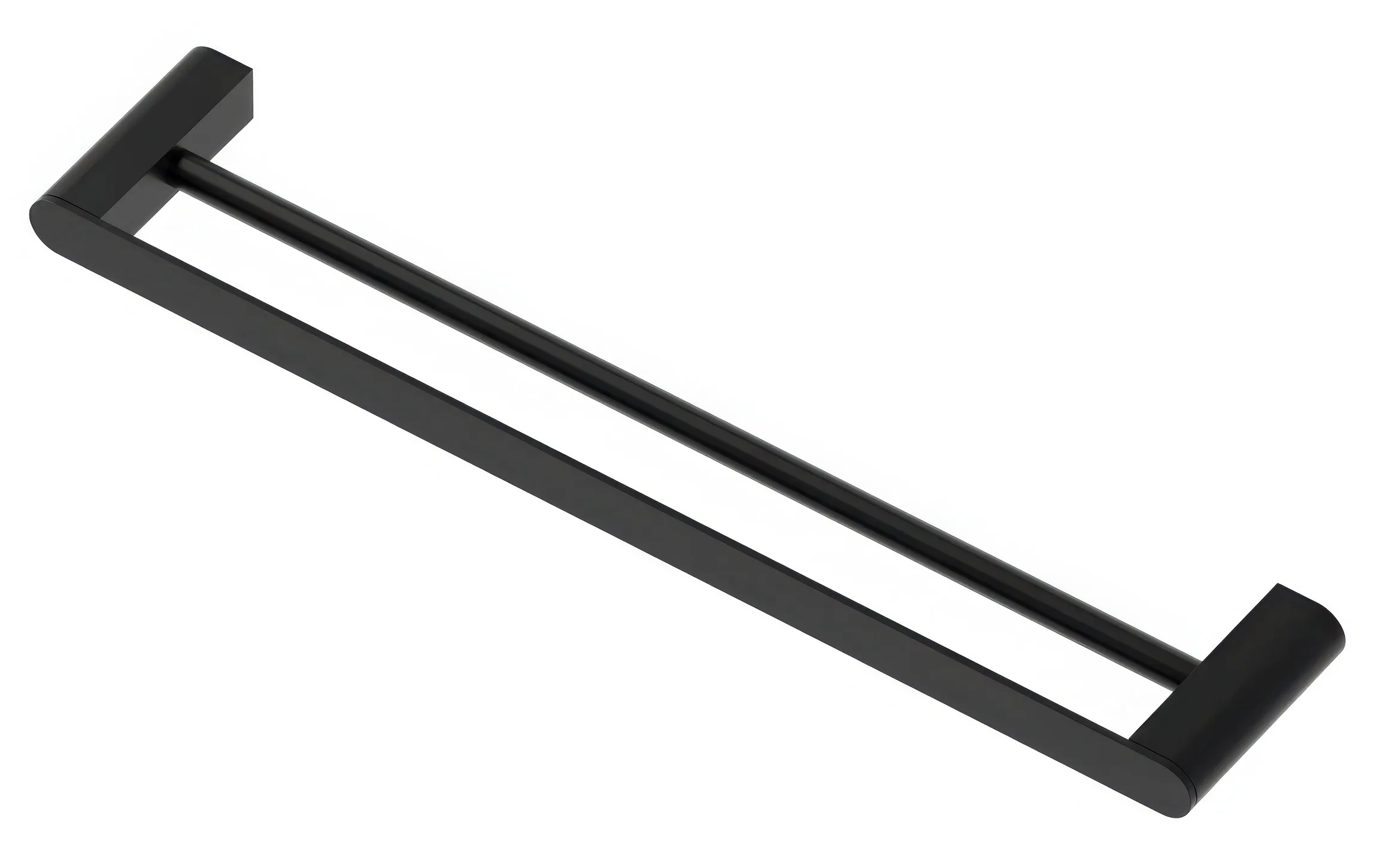 ArtWelle Schwarz 7711 Полотенцедержатель двойной 60 см (чёрный)