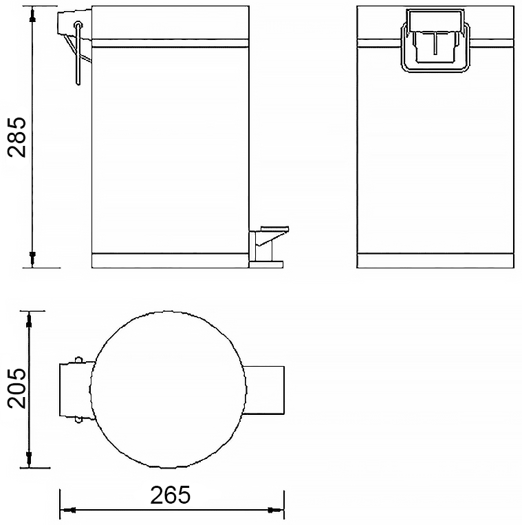 RUSH Bianki BI76920 Ведро 5 л