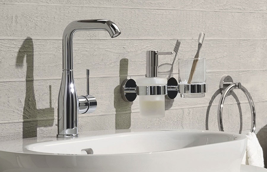 Grohe Essence+ 32628 001 Смеситель для раковины высокий (L-Size)