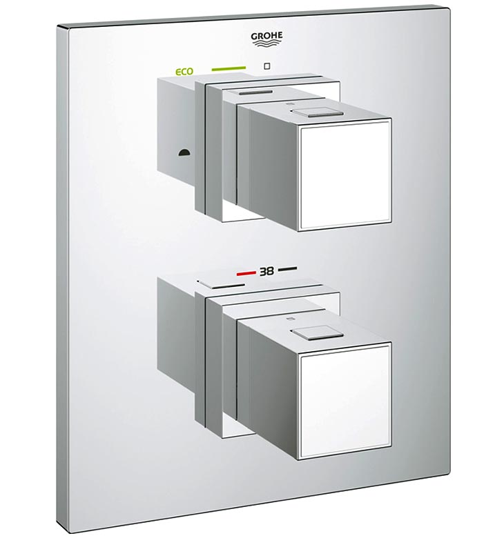 Grohe Grohtherm Cube 19958 000 Внешняя часть встроенного термостата для ванны