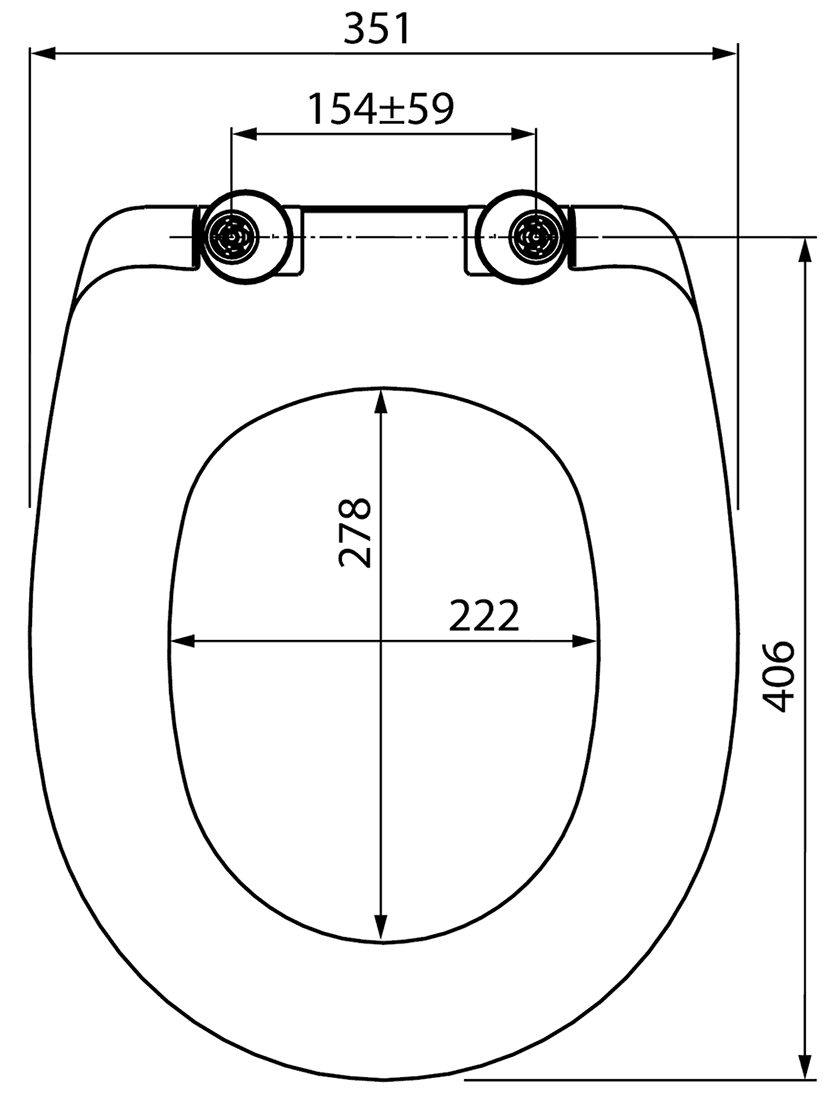 IDDIS ID 126 Dp Сиденье для унитаза (дюропласт)