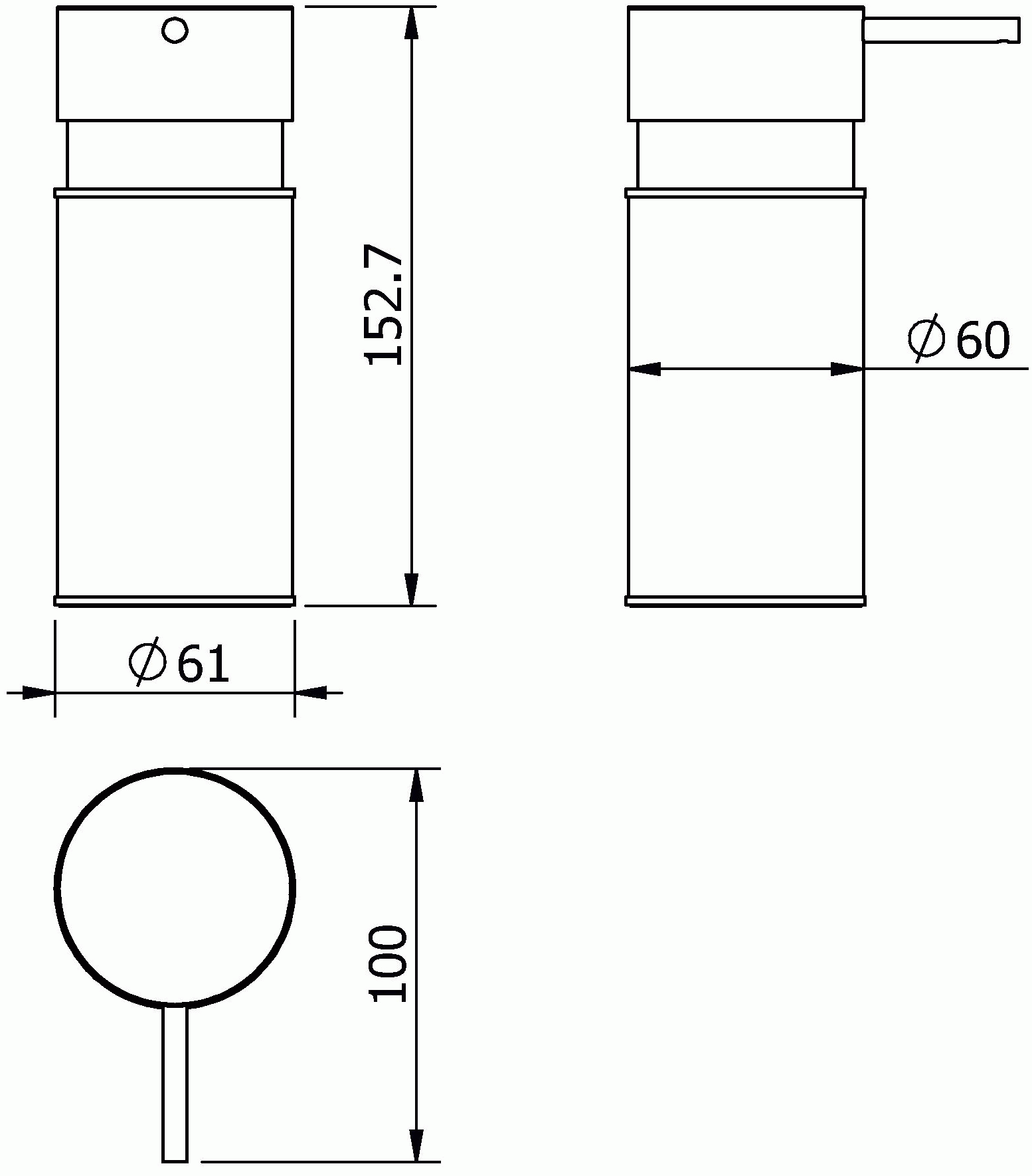 Langberger 70670 Диспенсер для жидкого мыла настольный