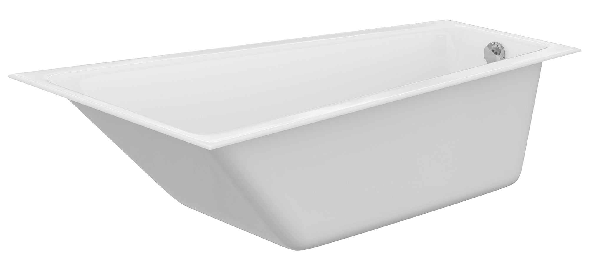 Cersanit Crea WA-CREA*160-R Ванна акриловая асимметричная 1600x100 (правая)