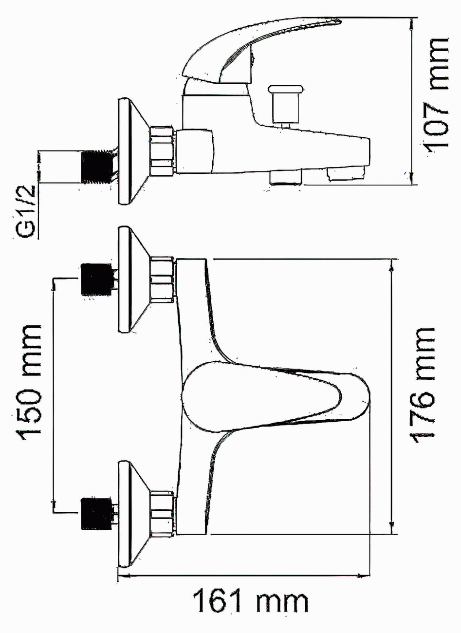 WasserKraft Isen 2601 Смеситель для ванны