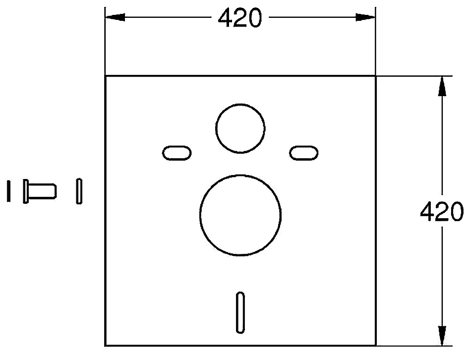 Grohe 37131 000 Звукоизолирующая прокладка