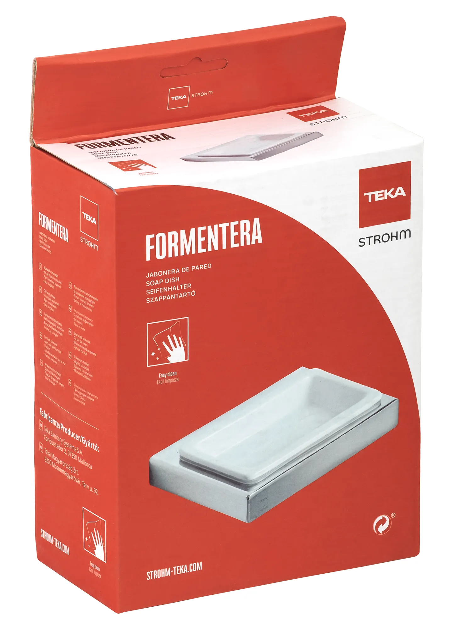 Teka Formentera 17.082.02.00 Мыльница настенная