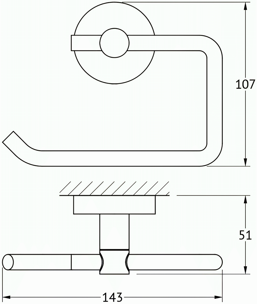 ArtWelle Harmonie HAR047 Держатель туалетной бумаги