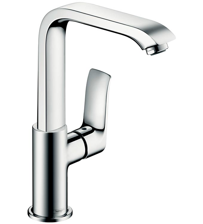 Hansgrohe Metris 31087 000  Смеситель для раковины с поворотным изливом (ComfortZone 230)