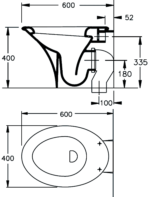 Hatria Sculture YORT  Унитаз напольный с крышкой SoftClose