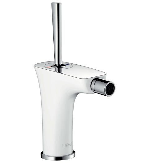 Hansgrohe PuraVida 15270 400  Смеситель для биде (хром/белый)