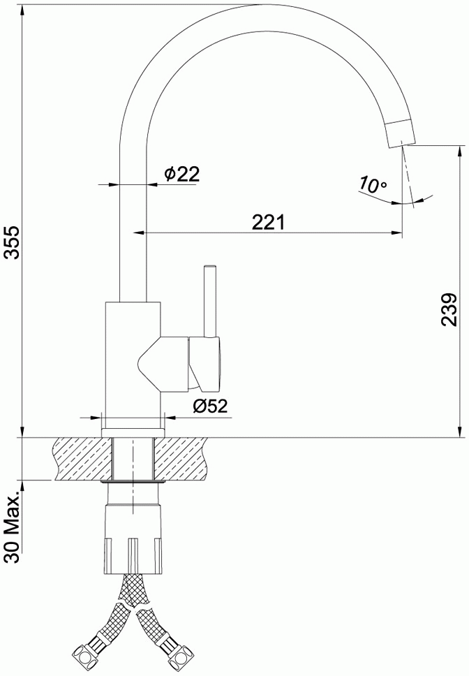 Lemark Expert LM5078S Смеситель для кухни