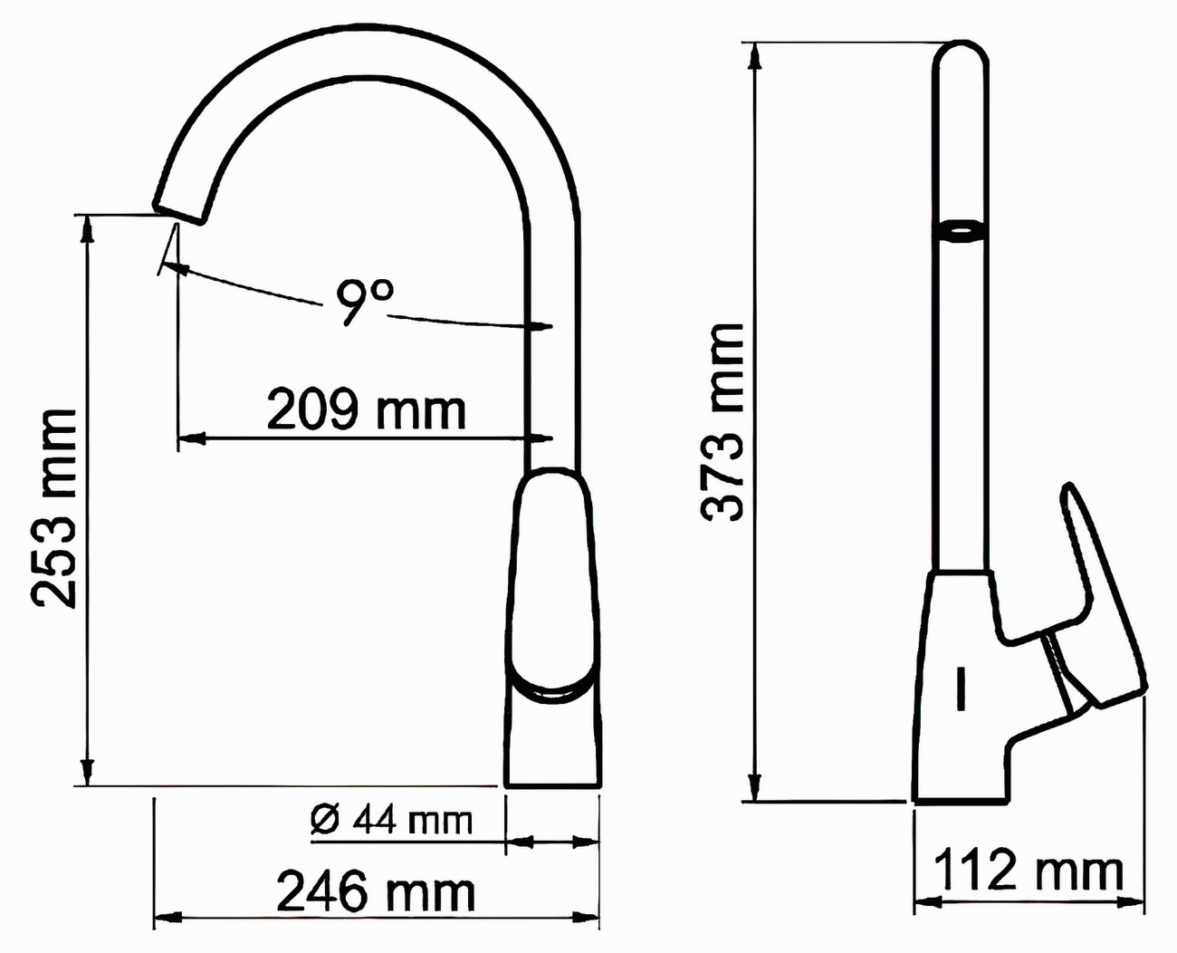 WasserKraft Vils 5607 Смеситель для кухни