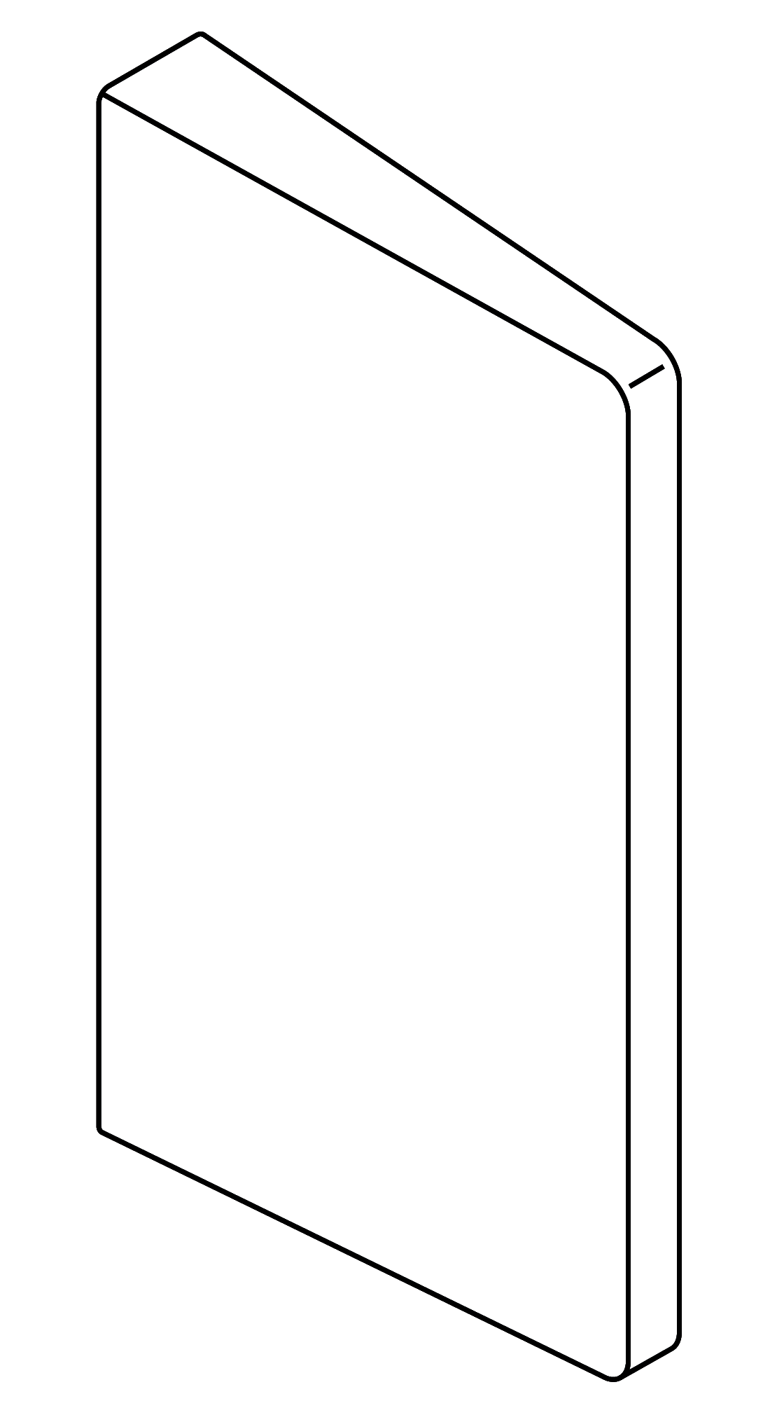 Duravit Starck 3 8500000000 Перегородка для писсуара 705x400