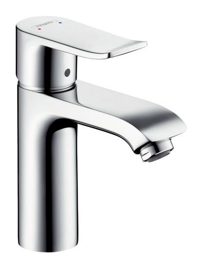 Hansgrohe Metris 31080 000 Смеситель для раковины с донным клапаном (ComfortZone 110)