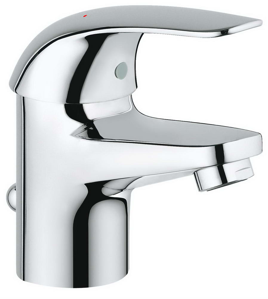 Grohe Euroeco 23262 000 Смеситель для раковины с донным клапаном