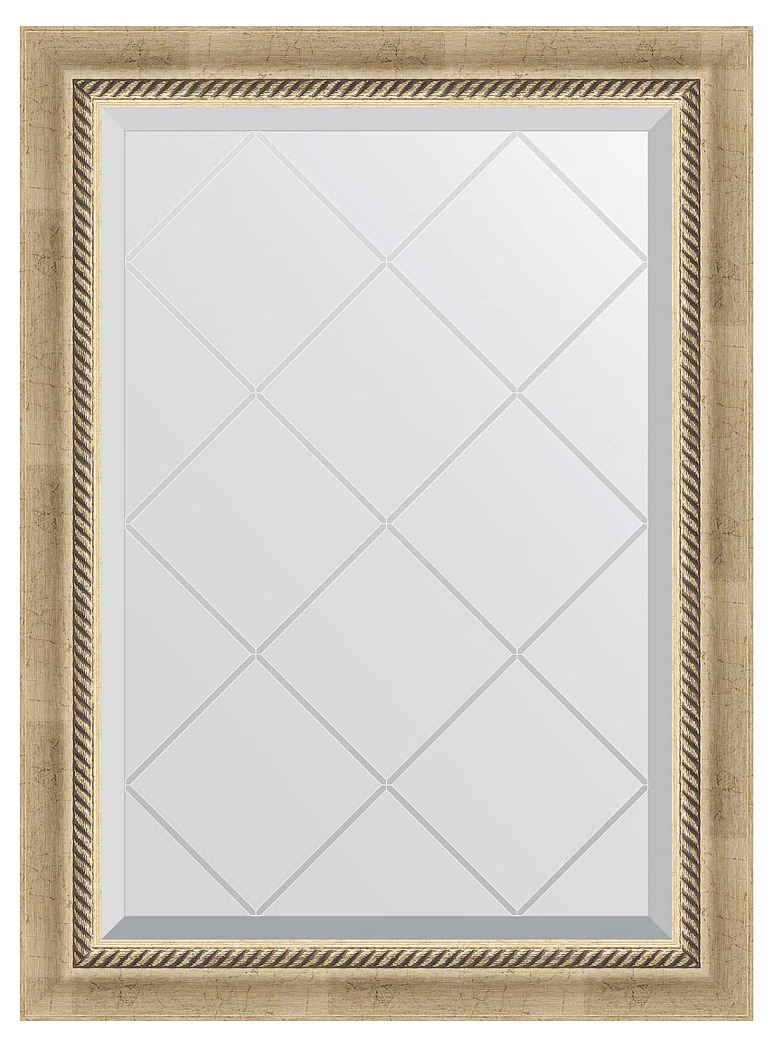 Evoform Exclusive-G BY4089 Зеркало с гравировкой в багетной раме 63x86
