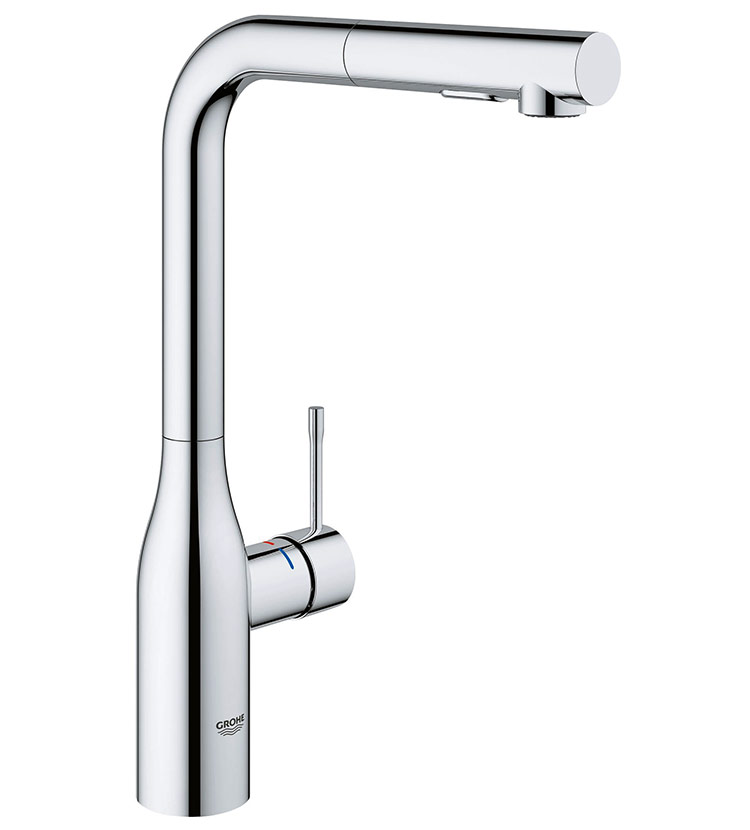 Grohe Essence+ 30270 000 Смеситель кухонный с выдвижным изливом