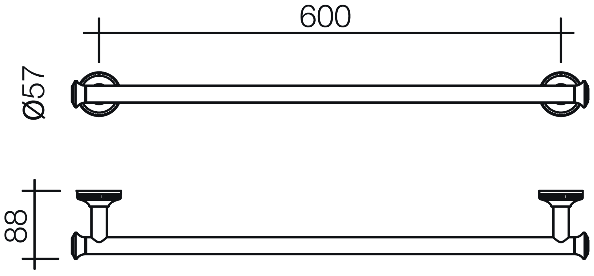 Schein Superior 7066037 Полотенцедержатель 60 см