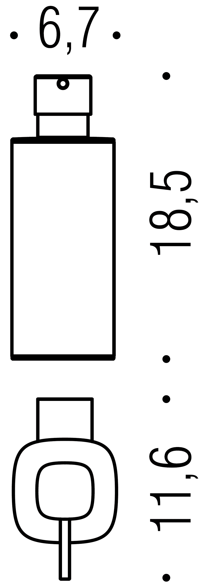 Colombo Trenta B9340NM Диспенсер настенный (чёрный)
