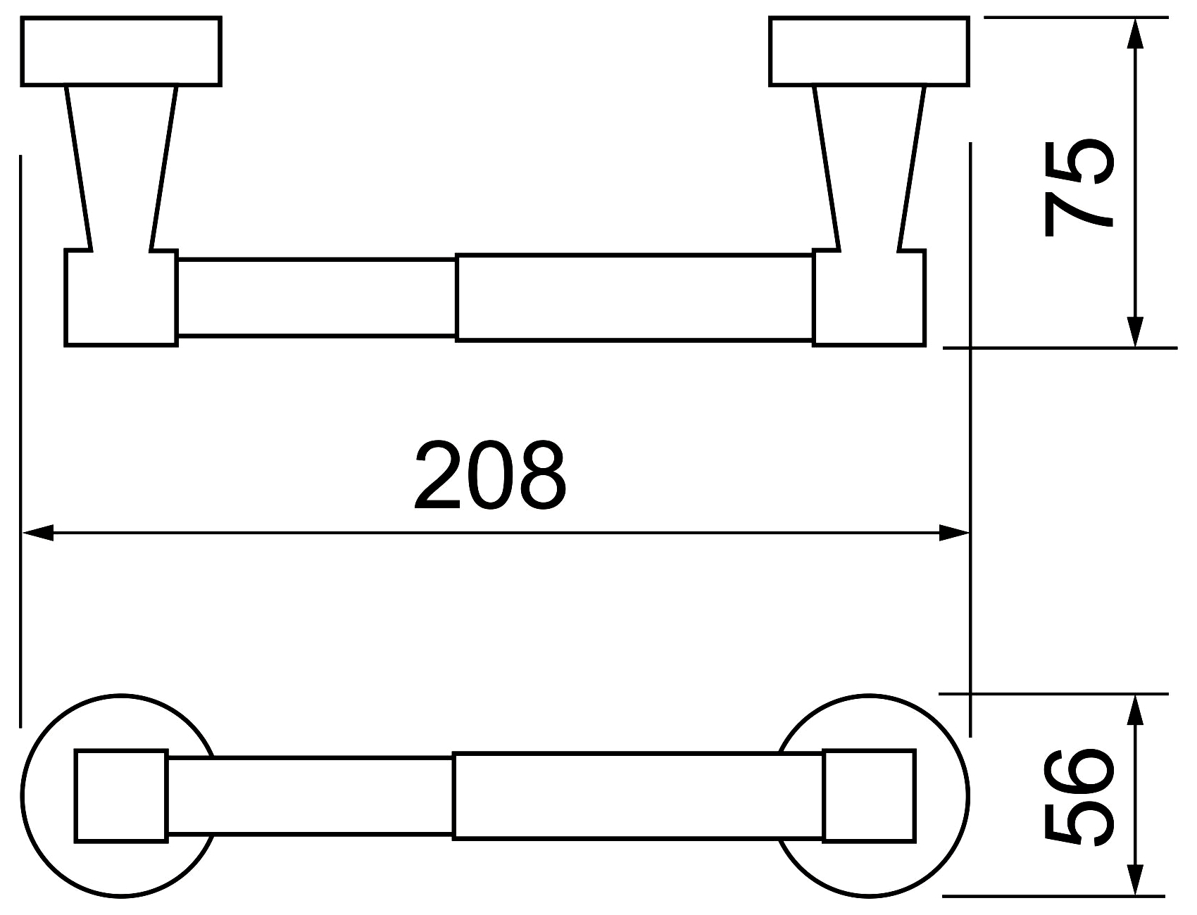 WasserKraft Isen K-4022 Держатель туалетной бумаги