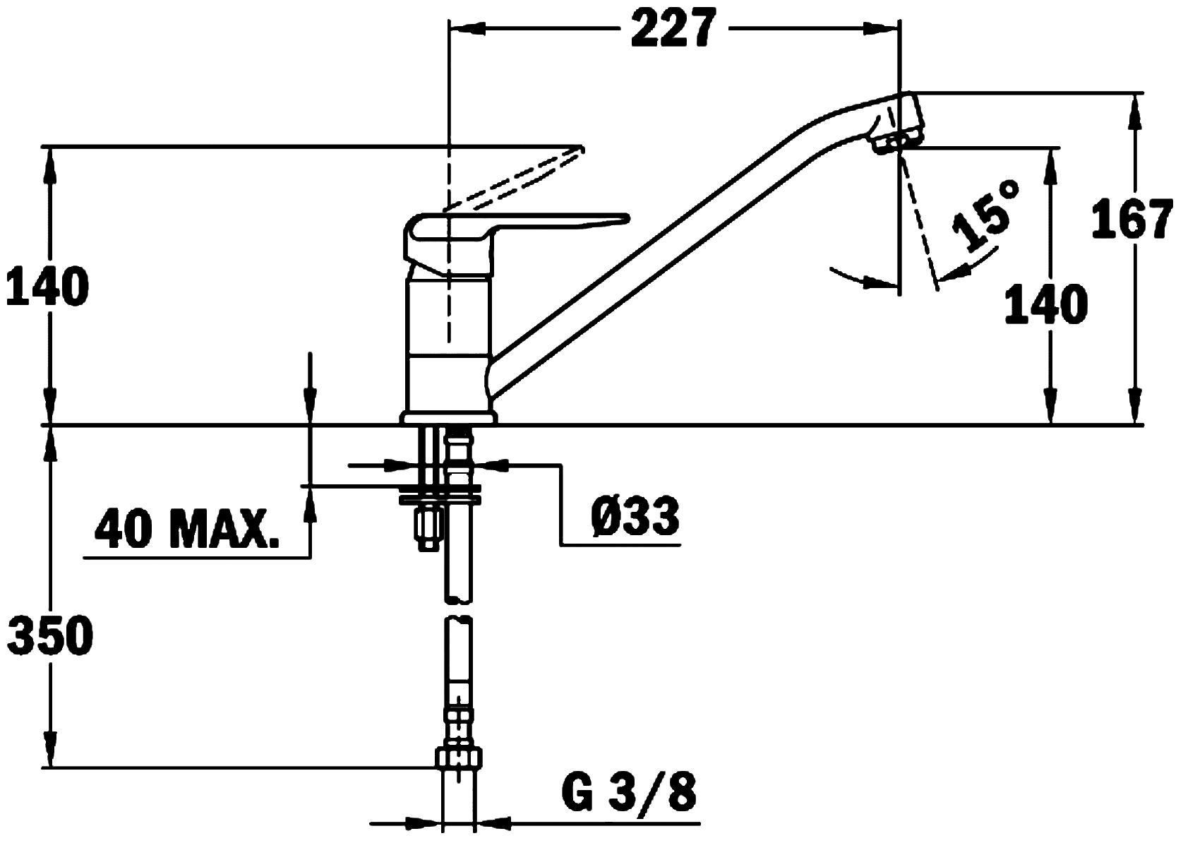 Teka Inca 53.9113.12 Смеситель кухонный