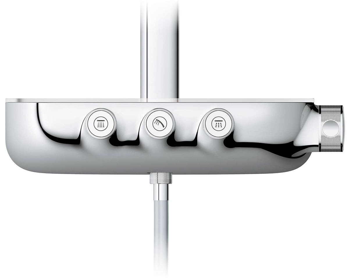 Grohe RainShower® System SmartControl 360 Duo 26250 000  Душевая система с термостатом