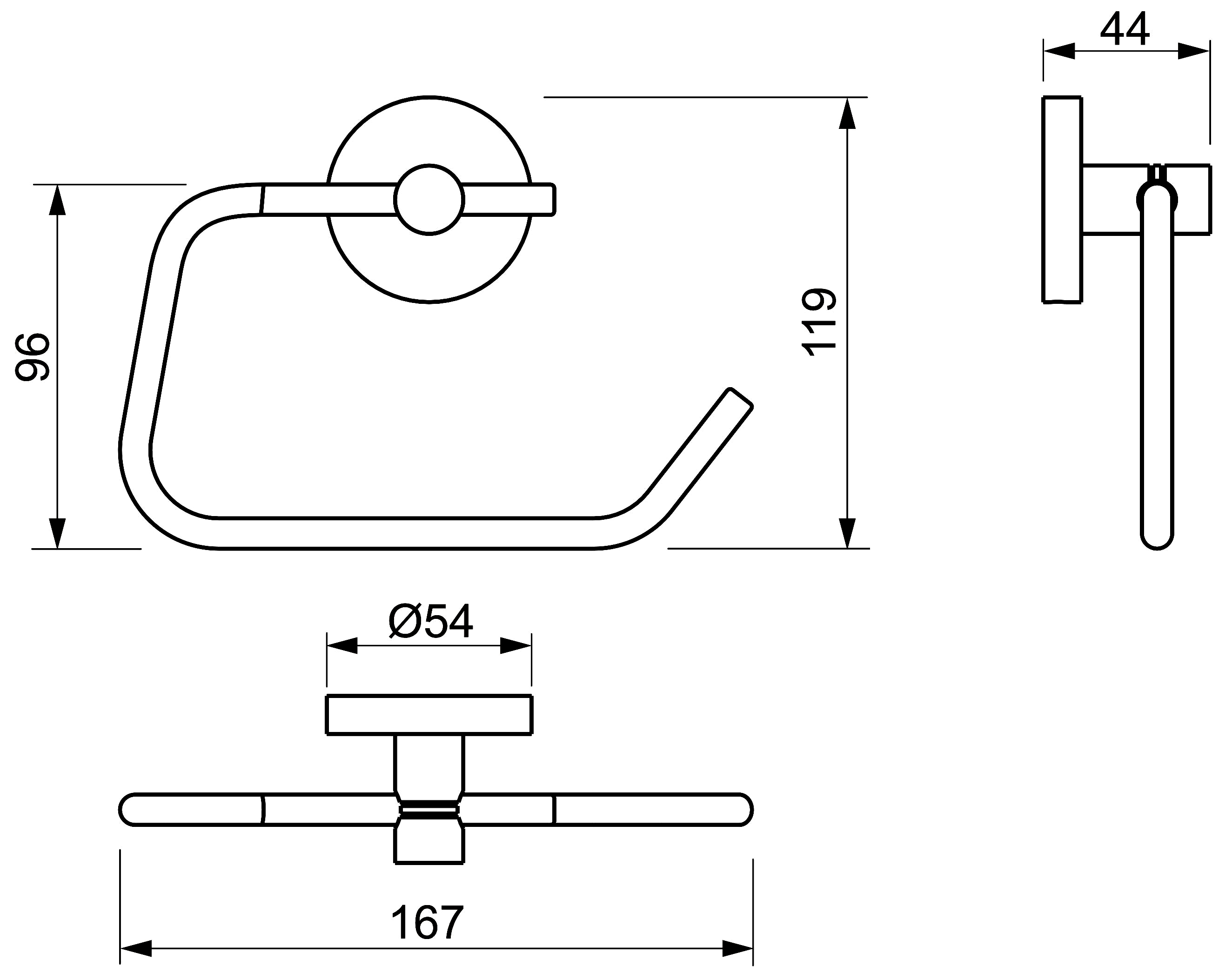 Grohe Essentials 40689 001 Держатель туалетной бумаги