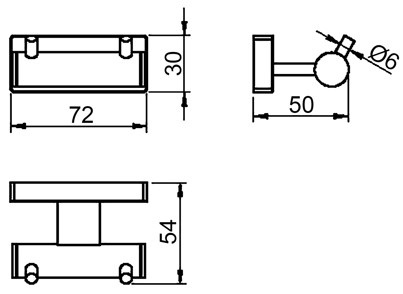 Langberger Alster 10932B Крючок двойной