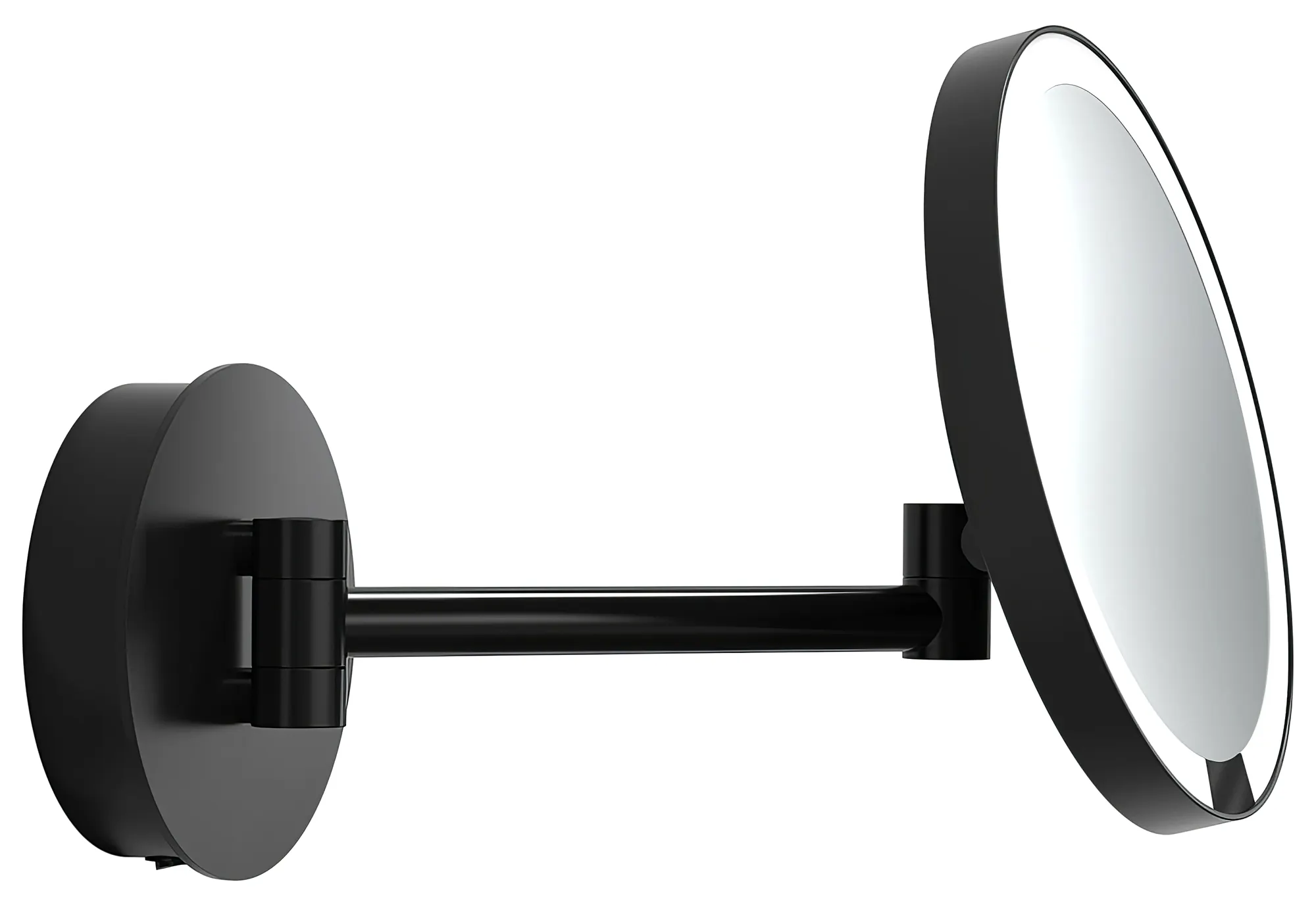 Decor Walther Just Look WR 0122360 Косметическое зеркало настенное 5x LED (чёрный)