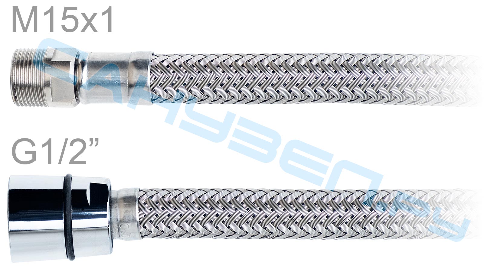 Remer 332IN1512200 Душевой шланг 2.0 м M15x1/2"