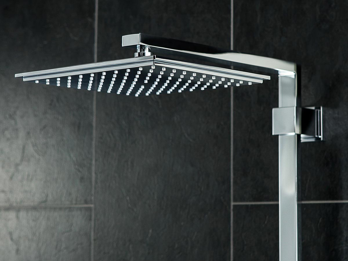 Grohe Euphoria Cube 26087 000 Душевая система с термостатом (верхний душ 210x210 мм)