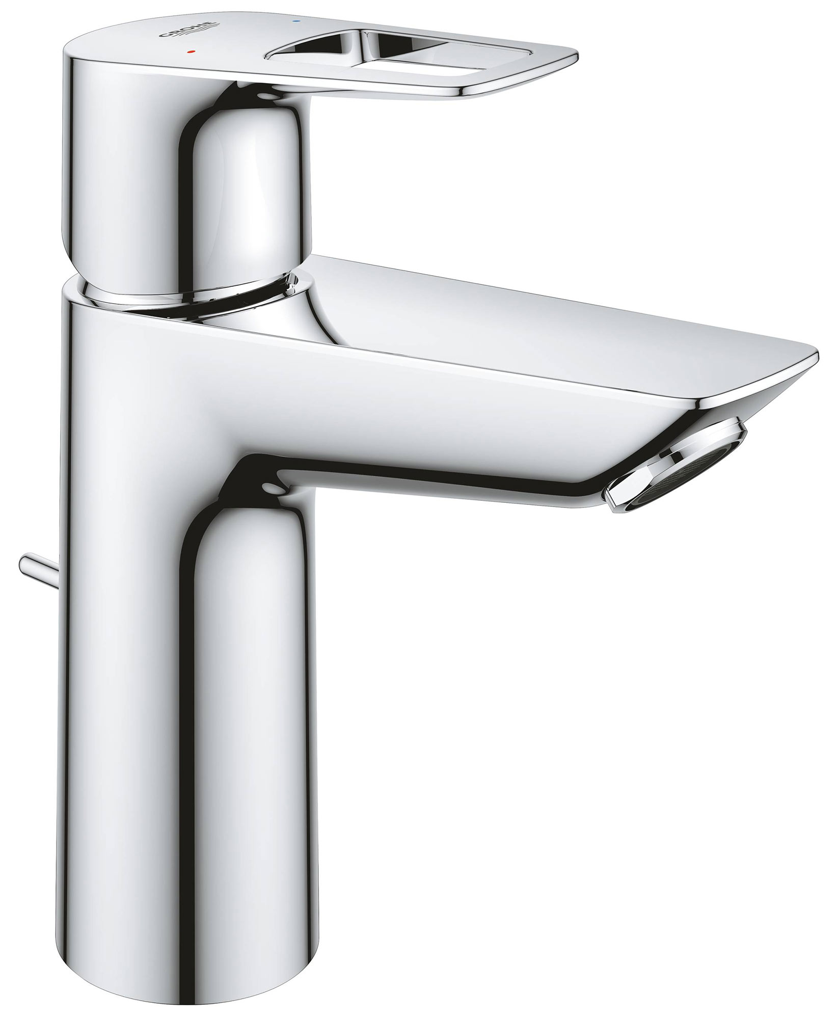 Grohe BauLoop 23762 001 Смеситель для раковины с донным клапаном