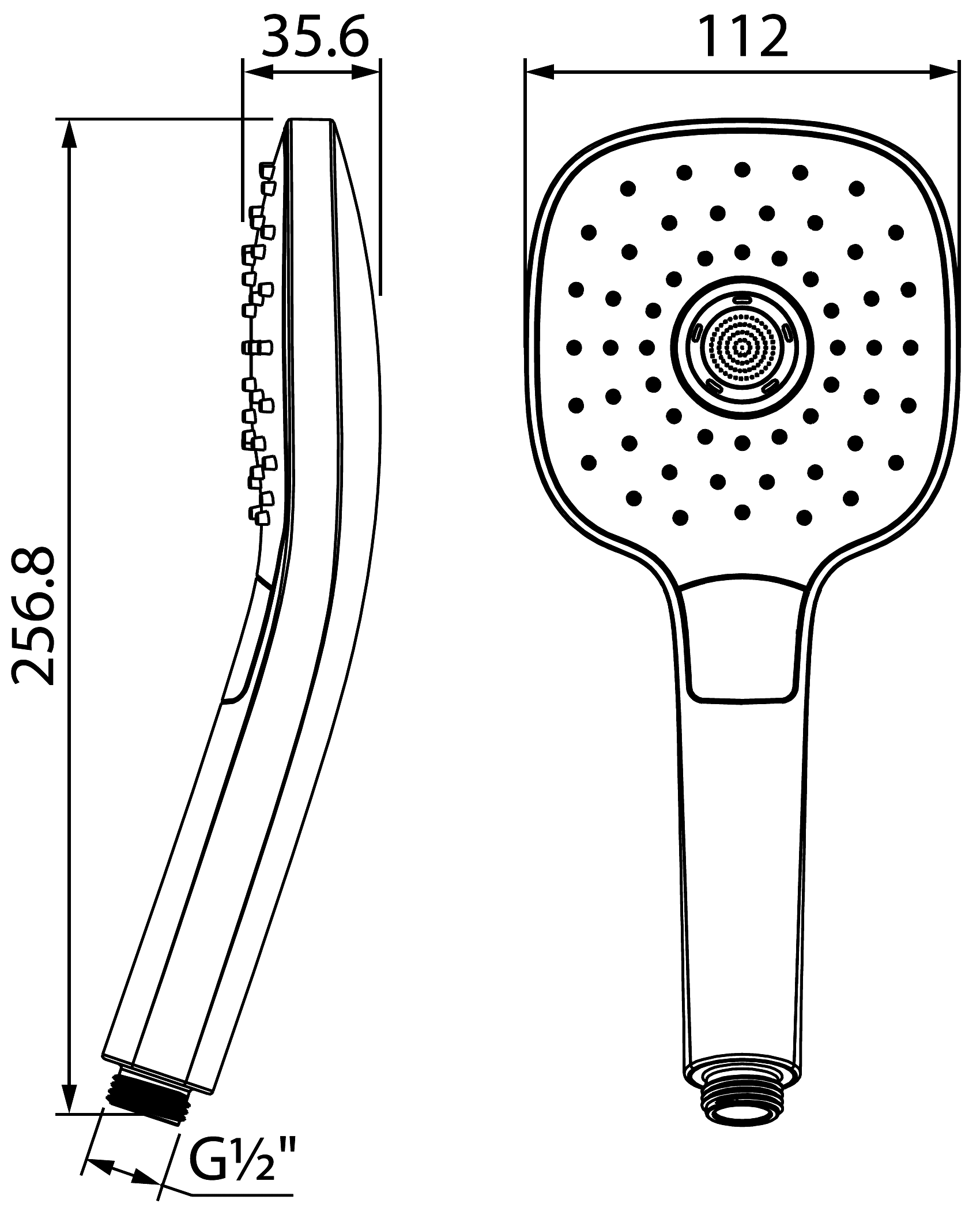 IDDIS Sena SEN3F00i18 Ручной душ (3 режима)