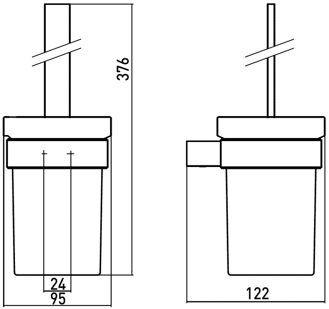 EMCO Loft 0515 001 00 Ёршик настенный