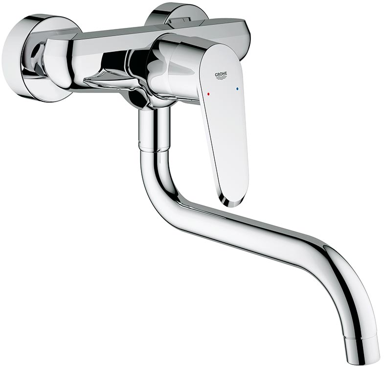 Grohe Eurodisc Cosmo 33772 002  Смеситель кухонный настенный