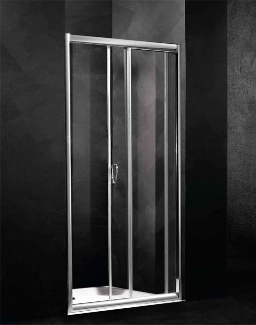 Relax Loft SC1 420721/DX  Дверь 1200x1900 в душевой проём (полированный профиль/прозрачное стекло)