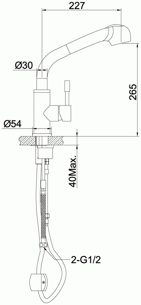 Lemark Expert LM5076S Смеситель для кухни